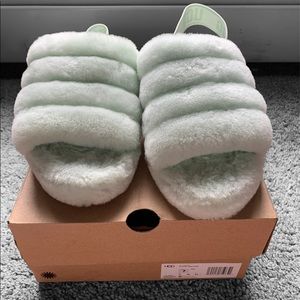 UGG Fluff Yeah Slides Sandles Size 7 RETRO